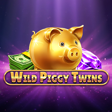 Retro Wild Piggy Twins