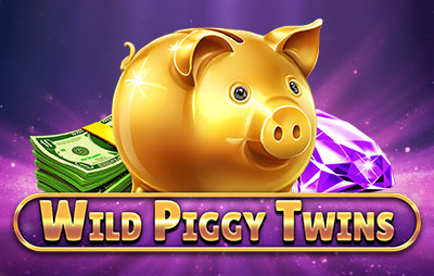 Retro Wild Piggy Twins